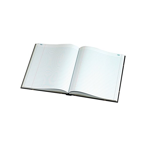 Staples Black Record Book 10-7/16" x 8-3/8" (18658/26510) 186581/26510 - Picture 2 of 3