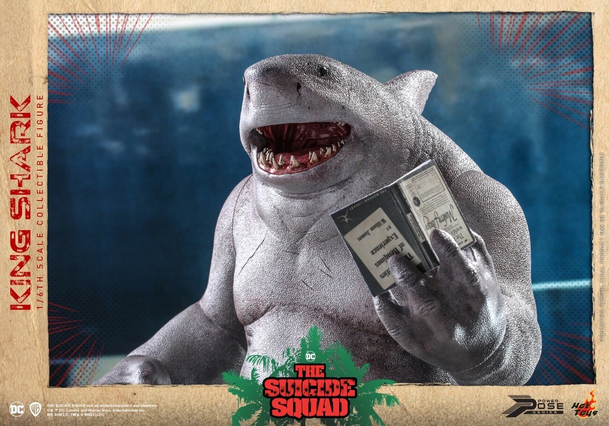 Hot Toys PPS006 Suicide Squad King Shark 1/6 Action Figure NEW | eBay