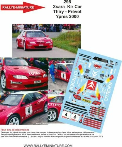 Modellini statici di auto da corsa Rally scala 1:18 Citroën