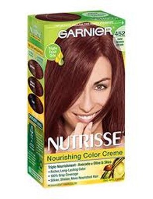 Garnier Nutrisse Haircolor 452 Dark Reddish Brown Chocolate Cherry Ebay