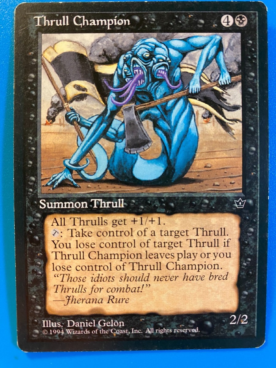 mtg fallen empires best cards Elvish Hunter (Mark Poole) [Fallen Empires]
