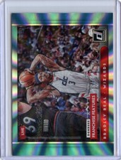 2021-22 Donruss Franchise Features Holo Teal Laser #6 Bradley Beal