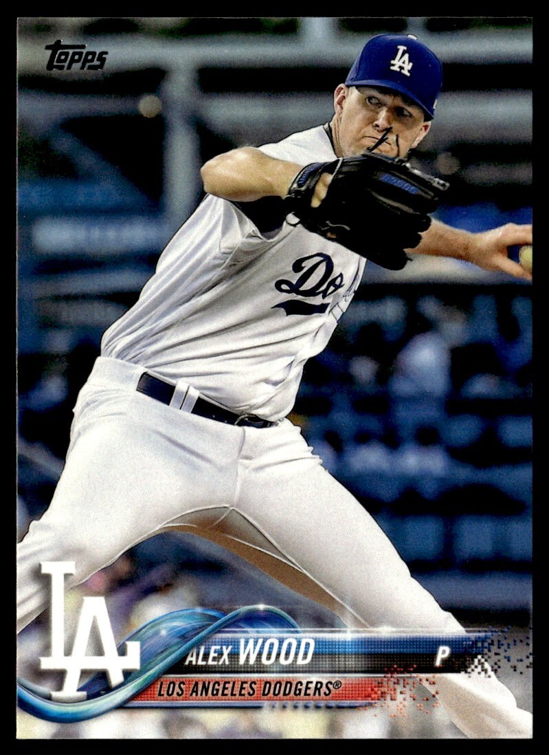 2018 Topps Alex Wood Los Angeles Dodgers 65 eBay
