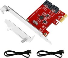 PCI Express to 2-Ports Serial ATA/SATA 3.0 Host Controller 2X 6Gbps Max SATA 3.0