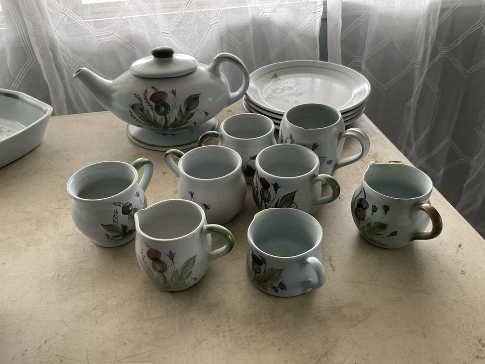 Juego BuchanTea Hecho en Escocia 29 Piezas 4 Tazas y Platillos 3 Indi Foto 4 de 4