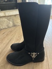 DKNY Girls Boots Black Size 5/3.5