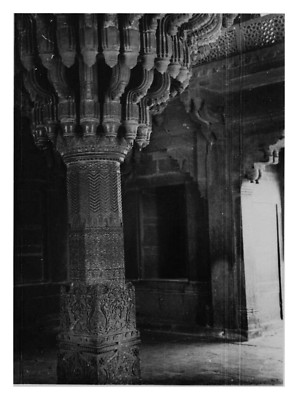 Indien, Fatehpur Sikri, Diwan-E-Khas, Hall d'Privataudienz,Vintage Auflage,