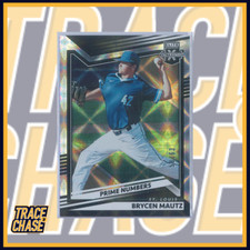 2022 Panini Elite Extra Edition Baseball Brycen Mautz Prime Numbers B 50/63