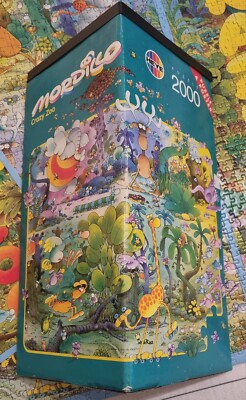 Mordillo Puzzle   Crazy Zoo   Heye   2000 Teile