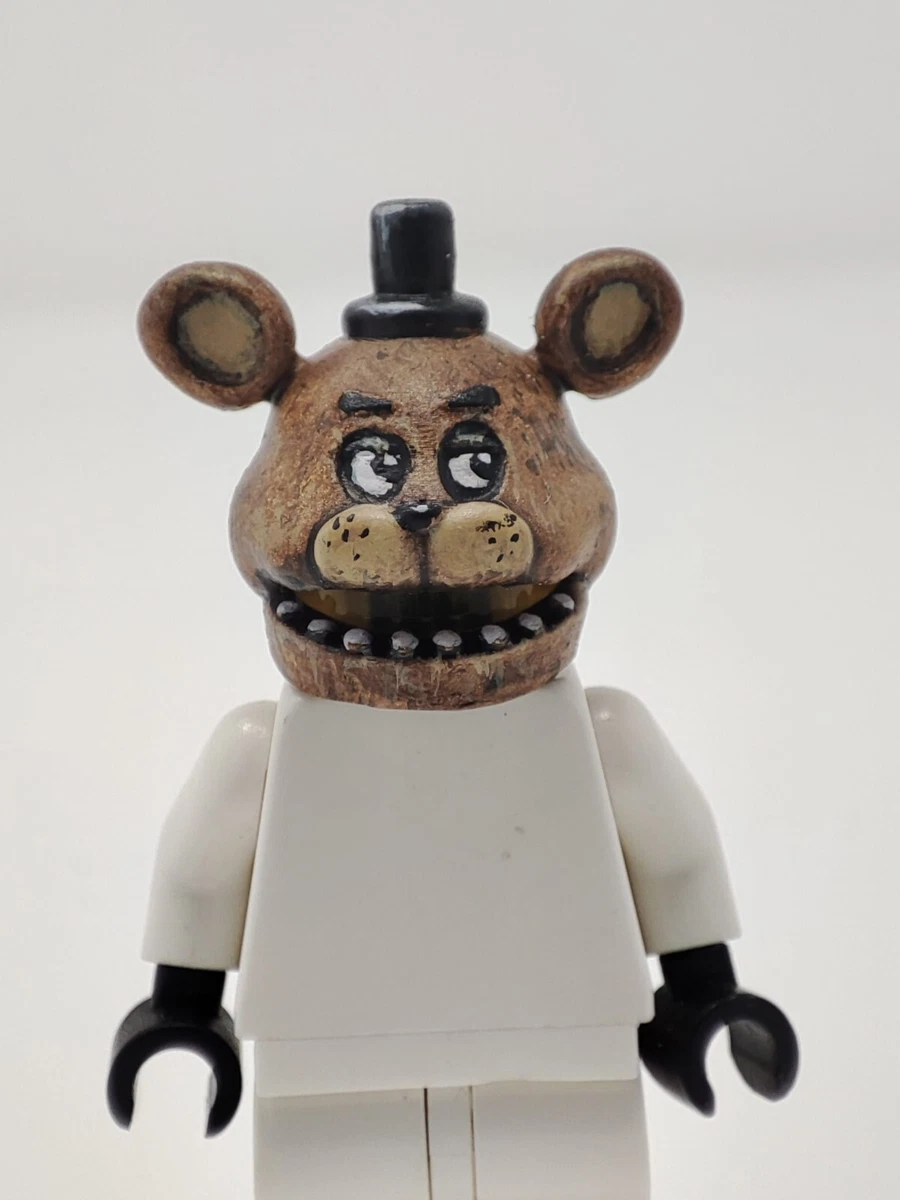 Casque personnalisé LEGO FNAF Freddy Fazbear sans douleur