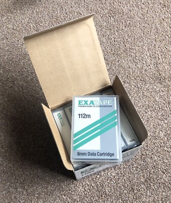 ExaByte ExaTape 112m 8mm Datenbandkassette 180093 Neu Versiegelt