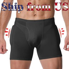 Men Hip  Butt Lifter Enhancer Padded Boxer Underwear Skinny Briefs Panty Shaper