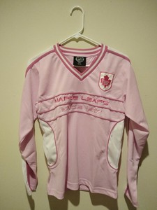 pink leafs jersey