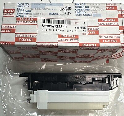 OEM Isuzu 8-98147228-0 Power Window Switch 8981472280 for
