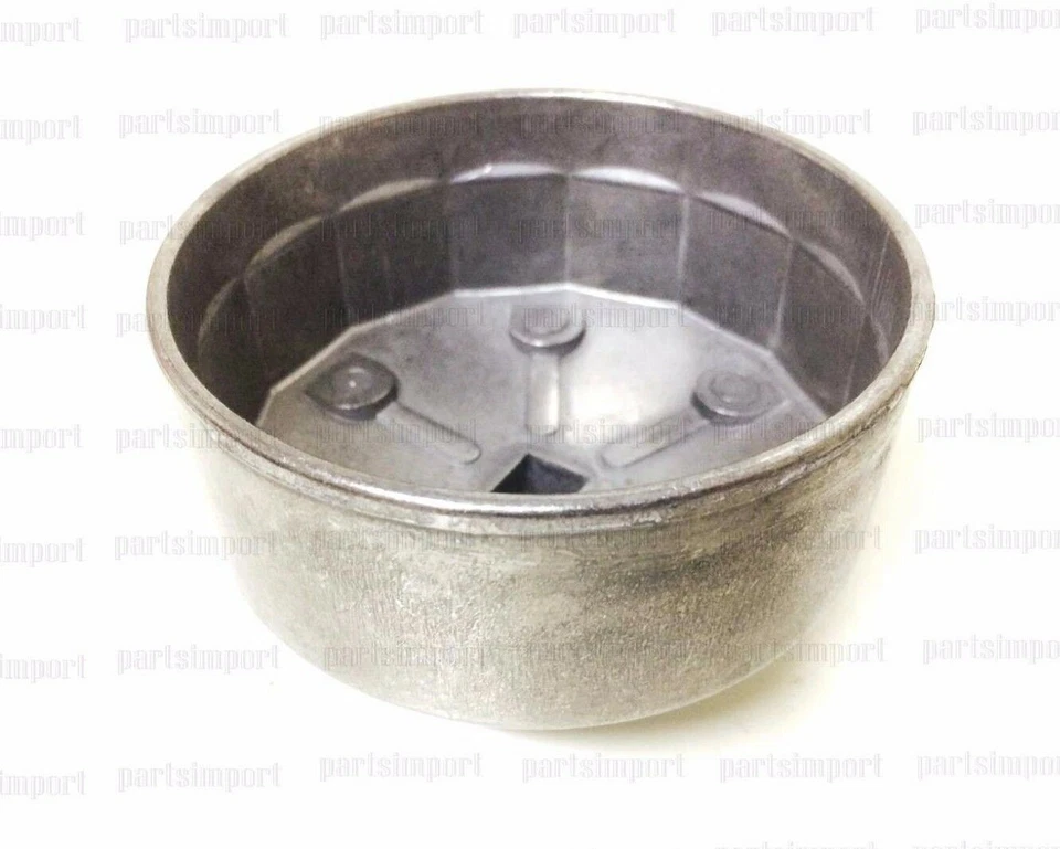 Llave de filtro de aceite de motor 74,4 mm, 14 puntos con accionamiento de 3/8" (27 mm) Hazet nueva Foto 2 de 4