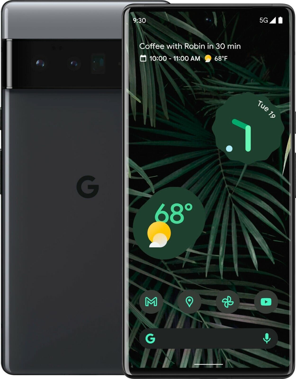 Google Pixel 6 Pro - 128GB - Stormy Black (Unlocked) (CA) - VERY GOOD