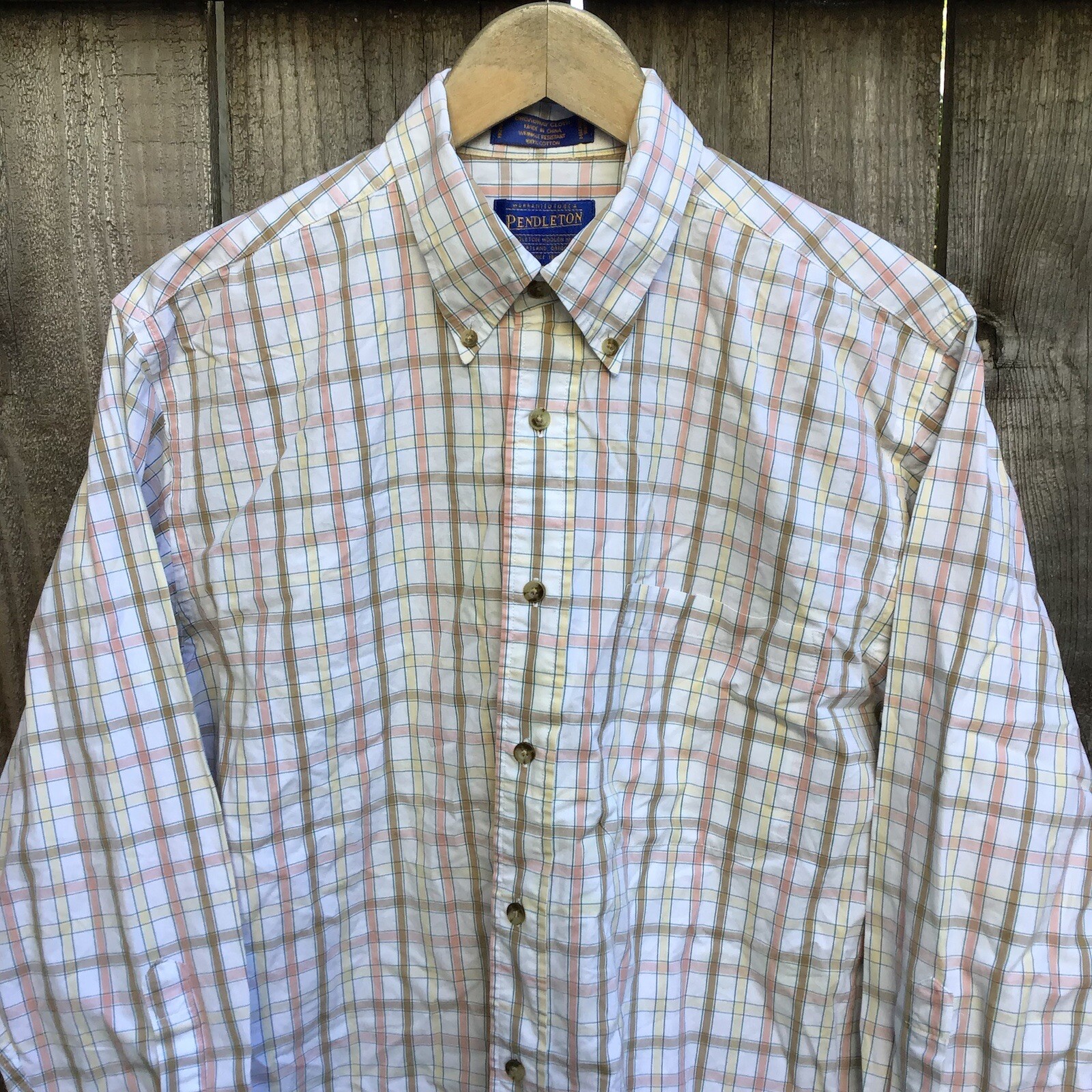 Pendleton broadway plaid check Button Down dress … - image 2