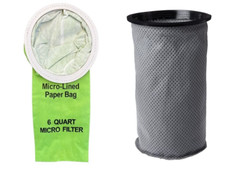 10 Proteam 6 Qt Backpack 100431 Vacuum Bags  Reusable 6 Quart 100564 Cloth Bag