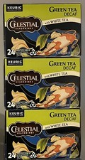 Celestial Seasonings Decaf Green Tea Keurig K-Cup Pods, LOT OF 3 BOXES, 72 Pods