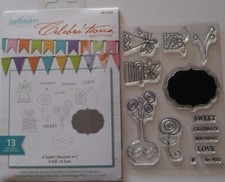 Spellbinders Celebra'tions Sweet - Clear Stamps