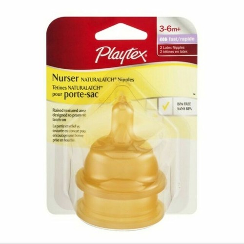 playtex bottles with the tan latex nipples