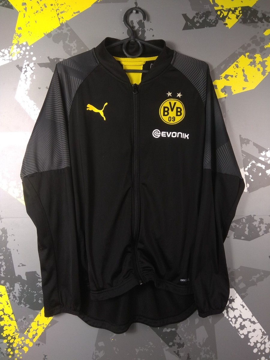 Borussia Dortmund Training Football Soccer Jacket Puma Men Size XS