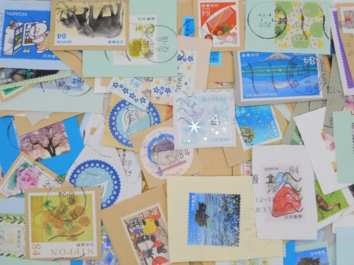 STAMP JAPAN 2025-2019 latest 200g lot ON paper  kiloware 2025.7.8 new lot SALE!