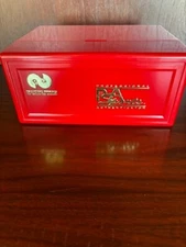 RARE Red Original PSA Storage Box Holds up to 25 Cards