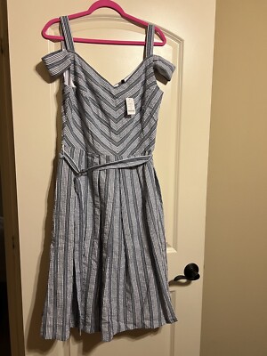 white house black market striped dress Women's Cold Shoulder Size 4 SHEIN BAE Plus Size Season 25PF Shirts & Outerwear:XL