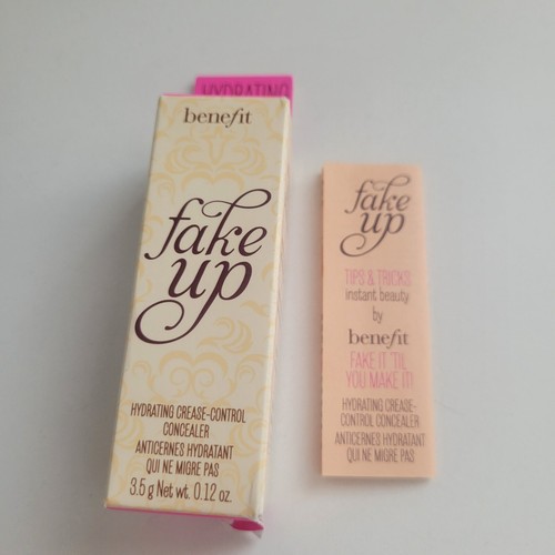 Benefit Fake Up Hydrating Crease-Control Concealer 01 LIGHT Discontinued HTF New - Picture 3 of 9