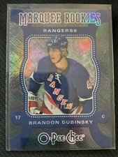 Brandon Dubinsky 2007-08 O-Pee-Chee Micromotion Black RC Card #071/100