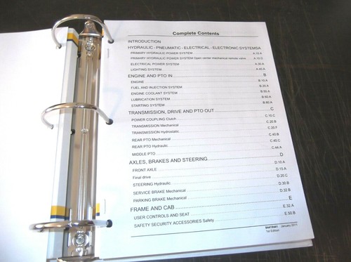 NEW HOLLAND BOOMER 30 BOOMER 35 COMPACT TRACTOR SERVICE REPAIR MANUAL - Picture 5 of 9