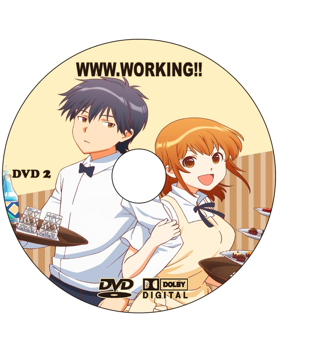 ワグナリア  WORKING！ WAGNARIA！ COMPLATE SERIES Working Wagnaria Season 1-3 Volume 1-52 End Complete Series