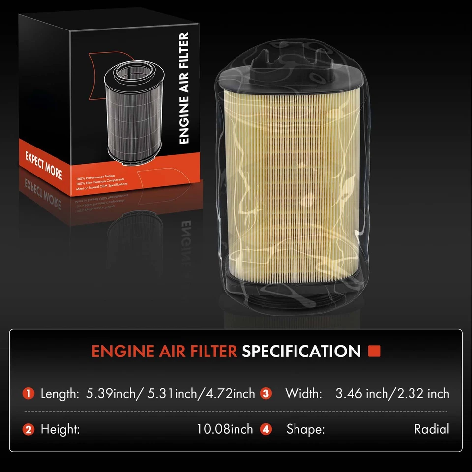 Filtro de aire de cabina de motor y carbón activado para INFINITI Q50 16-18 Q60 17-18 Foto 2 de 4