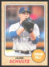 2017 Topps Heritage Minor League Edition Jaime Schultz #141