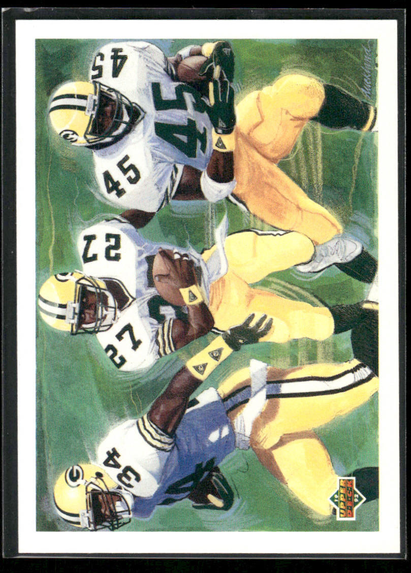 1992 Upper Deck #1 Star RC checklist Edgar Bennett