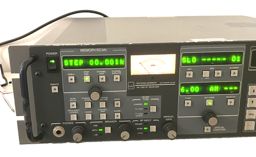 Watkins Johnson HF-1000 avec récepteur présélecteur shortwave receiver - Photo 2/8