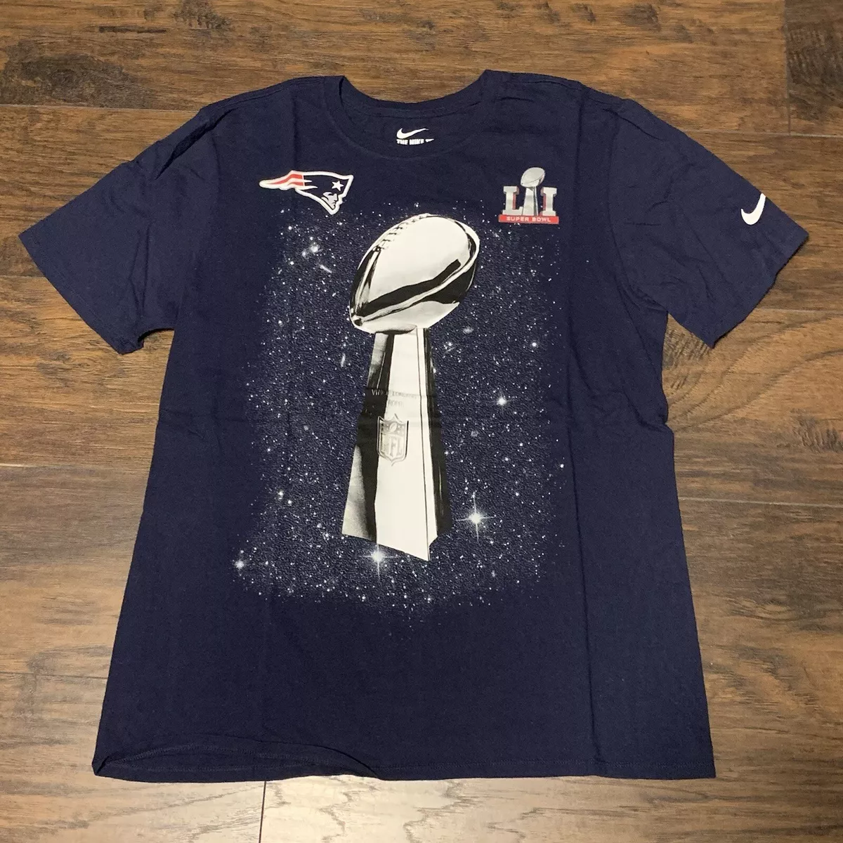 New England Patriots Nike NFL Super Bowl LI 51 Lombardi Trophy