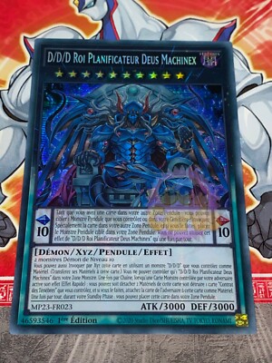 Yu Gi Oh Karte D/D/D King Palnificator Two Machinex MP23-FR023