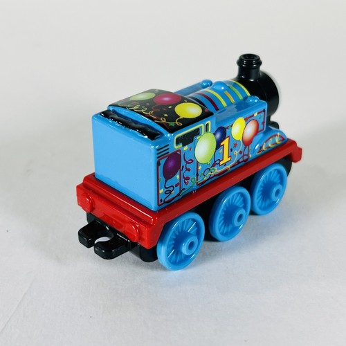 Thomas the Train Birthday Push Pull Along Diecast Plastic Trackmaster 2018 - Picture 4 of 11
