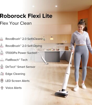 新品未使用 roborock Flexi コードレス掃除機 スティッククリーナー 新品未使用 roborock Flexi コードレス掃除機 スティッククリーナー