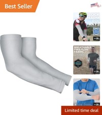 Sun Protection Arm Sleeves - Cooling  UPF 50 - Lightweight - OSFM - 1 pair