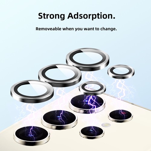 For Samsung Galaxy S24 Ultra S23 Plus Metal Rings Camera Lens Protector Cover - Picture 29 of 73