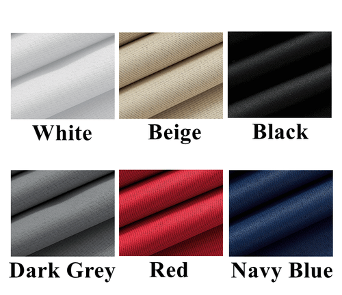 2X Blockout Curtains Blackout Window Curtains Draperies Pair Rod Pocket Bedroom - Picture 2 of 36