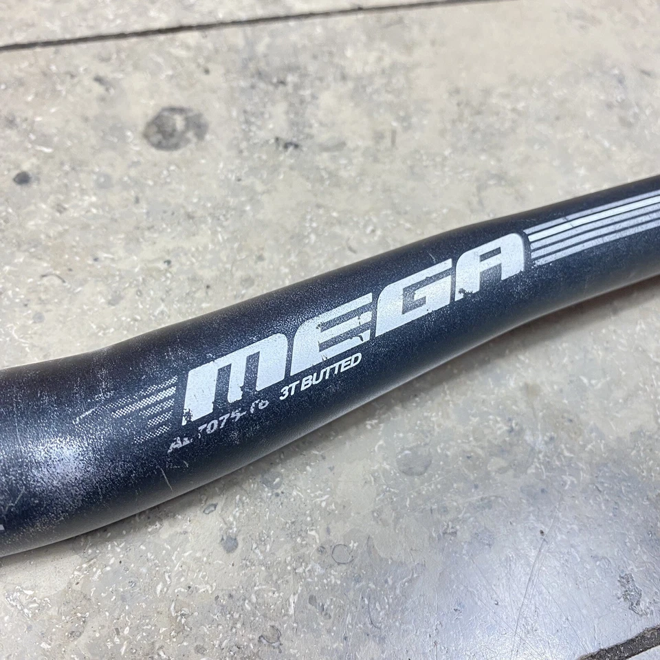 Manillar de bicicleta de montaña Kore Mega 760 mm de ancho negro 31,8 mm abrazadera 290 g DH FR MTB Foto 3 de 4