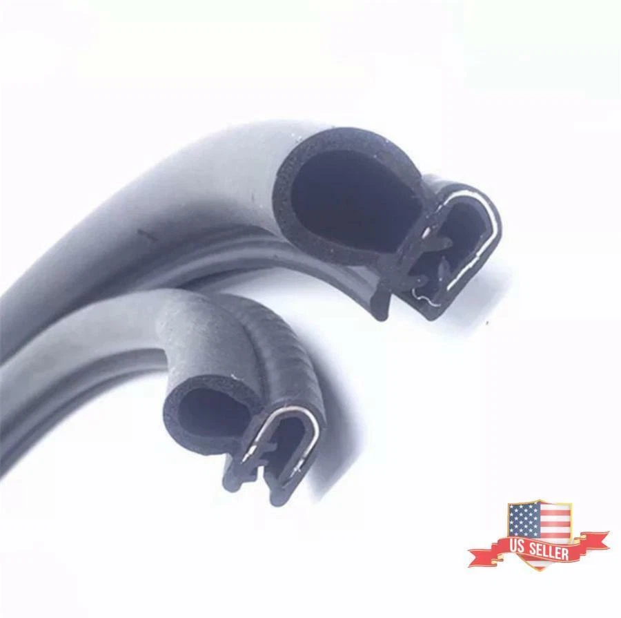 Tira de sellado de borde de puerta lateral para automóvil camión 3M anti agua y suciedad insonorizada EE. UU. Foto 2 de 4