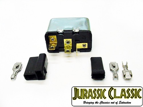 Power Window Relay Switch 1963-1970 GM Buick Cad Chevy Olds Crimp Connectors NOS - Picture 7 of 11