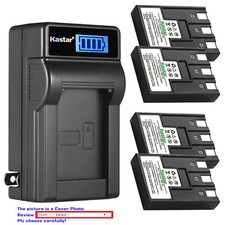 Kastar Battery LCD Wall Charger for NB3L Canon PowerShot 100 20 Digital IXUS 700