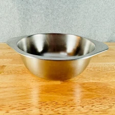 Revere Ware Double Boiler Insert 3" Deep Fits 2 Qt Pot Stainless Steel Vintage