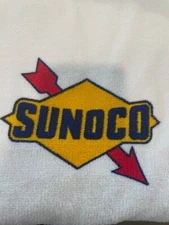 Vintage Large Sunoco Beach Towel Ultra Service Center (New) 34.5x70"